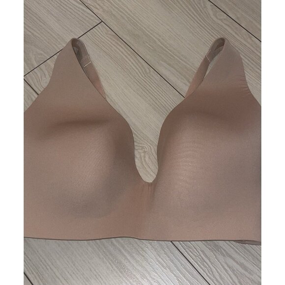 Gap Body Everyday Wire Free Bra Lightly Lined Womens 36DD Beige New Nwt - Picture 3 of 6